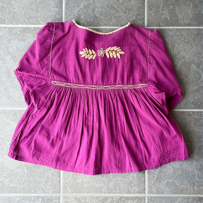 Mexican Embroidery Blouse #3／メキシコ 刺繍 ブラウス トップス