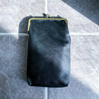 Guatemalan Huipil Mini Bag #3／グアテマラ ウィピル がま口バッグ ポシェット スマホケース