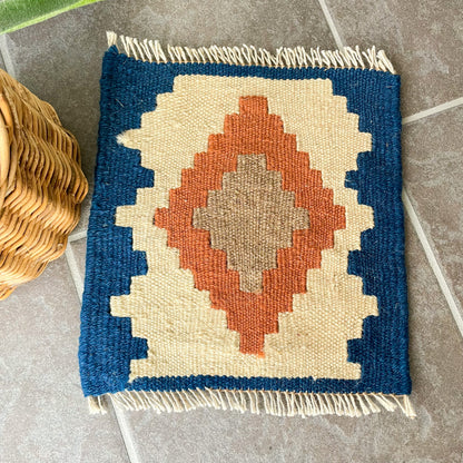 Old Kilim Mini Rug #1／オールド キリム ミニ ラグ 絨毯