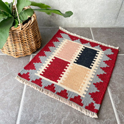 Old Kilim Mini Rug #7／オールド キリム ミニ ラグ 絨毯