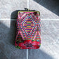 Guatemalan Huipil Mini Bag #1／グアテマラ ウィピル がま口バッグ ポシェット スマホケース
